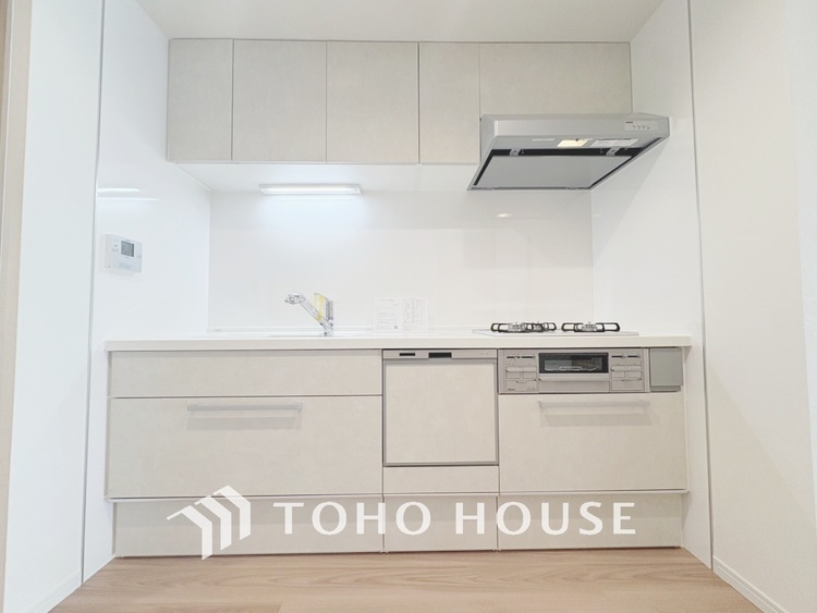 キッチン 【KITCHEN】◆ワクワク◆開放的で機能性も高いシステムキッチン。お子様は毎日のご飯にワクワク！