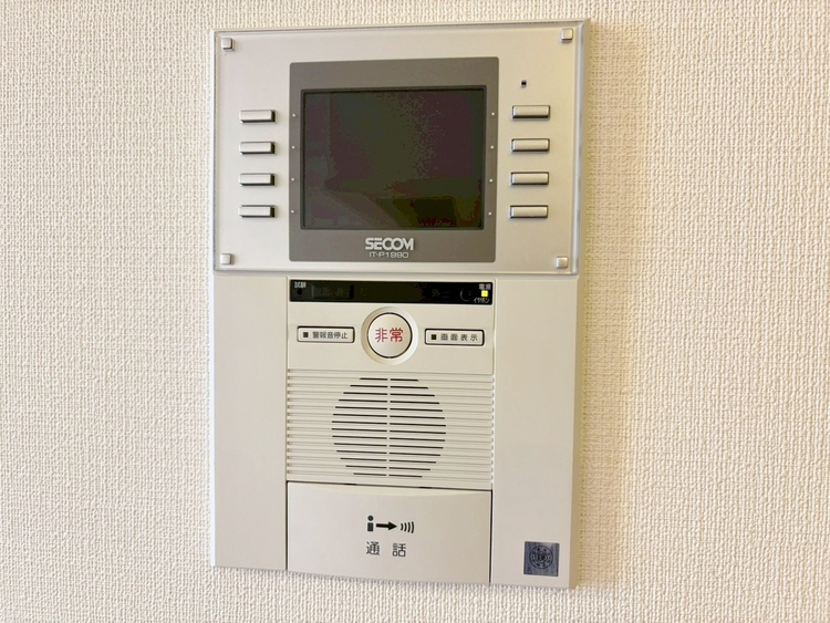 その他 誰が来てもわかる様にモニター付きインターホンを設置。