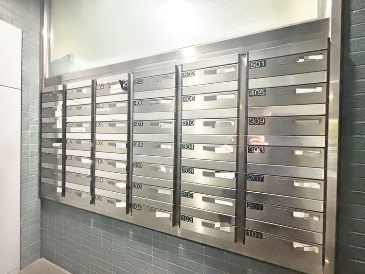 その他 郵便物を受け取るための郵便受けも、きちんと管理されています。