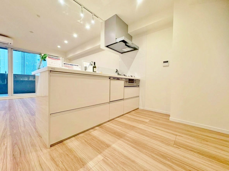 キッチン 洗練されたスタイリッシュなデザイン性と使いやすさを備えた仕様。