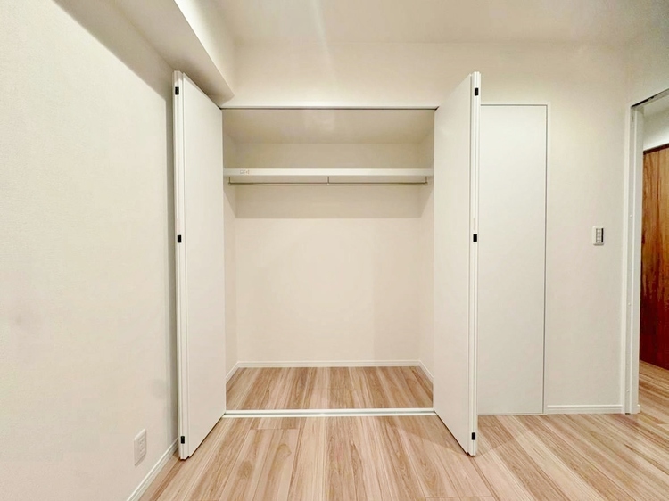 収納 居室にはクローゼットがあり、荷物もスッキリ収納して快適にお過ごしいただけます。