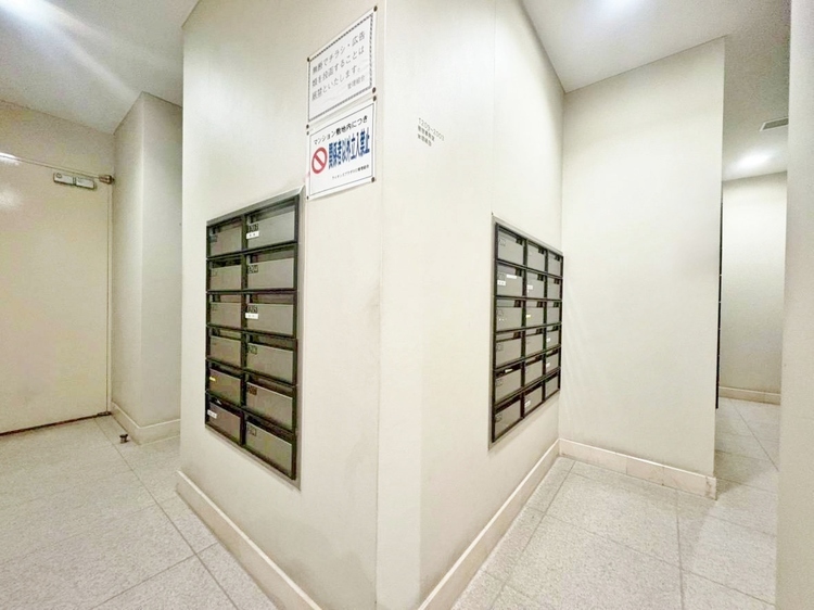 その他 郵便物を受け取るための郵便受けも、きちんと管理されています。