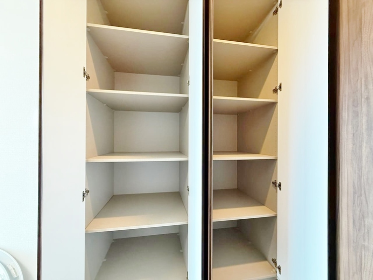 収納 暮らし心地を大きく左右する収納を、適材適所に配置し使い勝手を考慮しました。