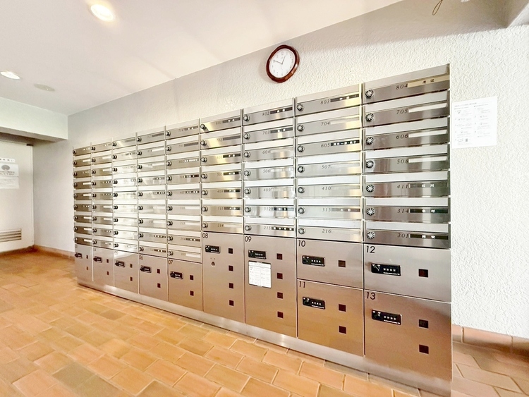 その他 郵便物を受け取るための郵便受けも、きちんと管理されています。
