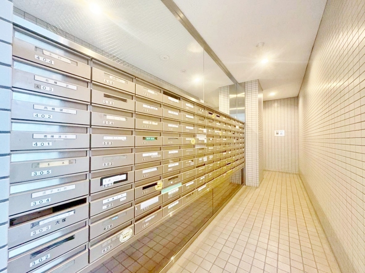 その他 郵便物を受け取るための郵便受けも、きちんと管理されています。