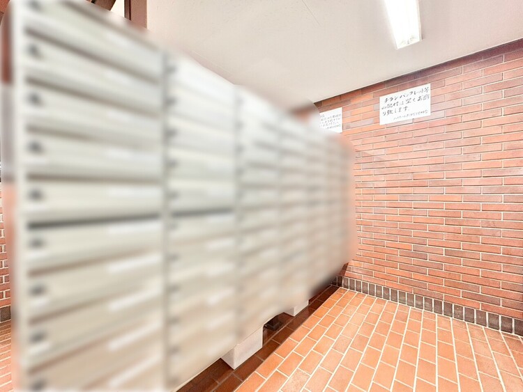 設備 郵便物を受け取るための郵便受けも、きちんと管理されています。