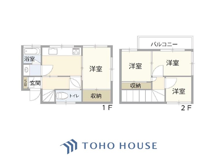 間取り テーマの統一されたこの住まいはすべてがお気に入りの空間となるでしょう