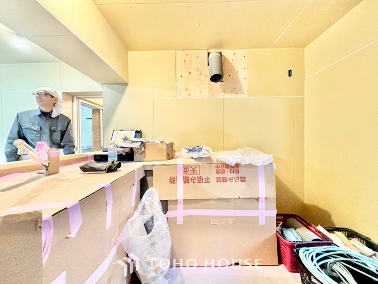 キッチン ◆愛育◆キッチンは家族の絆を育む大切な空間。シンプルで使い易いSystemKitchenで愉しく作る料理は愛情のある美味しいご馳走に。