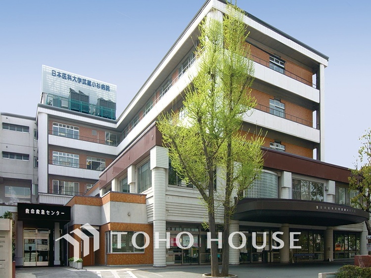 周辺 日本医科大学武蔵小杉病院　距離600ｍ