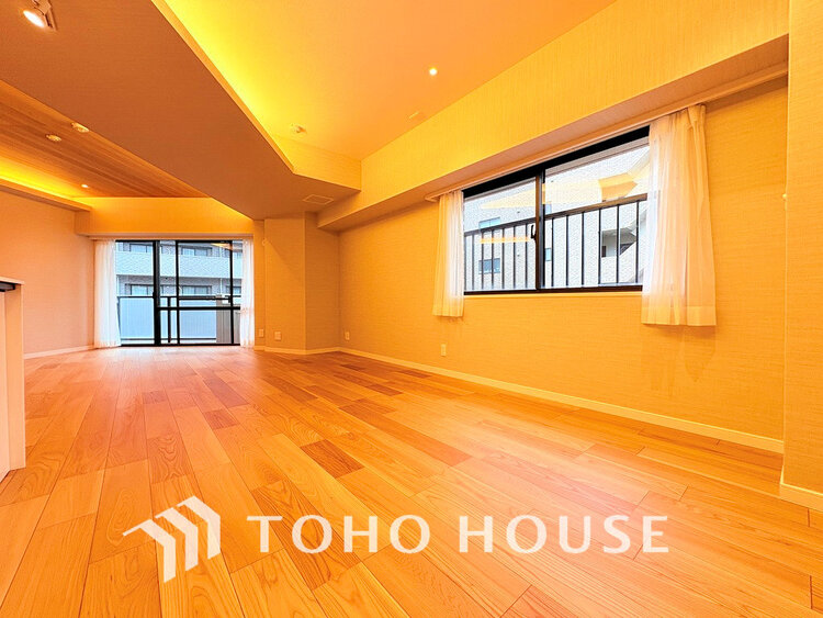 内装 1日の疲れを癒し、心地よく寛げるようゆったりとした広さをしています