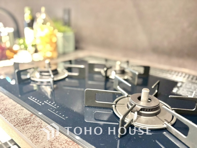 キッチン いつまでもずっと家族を見渡せるこの広い空間で。