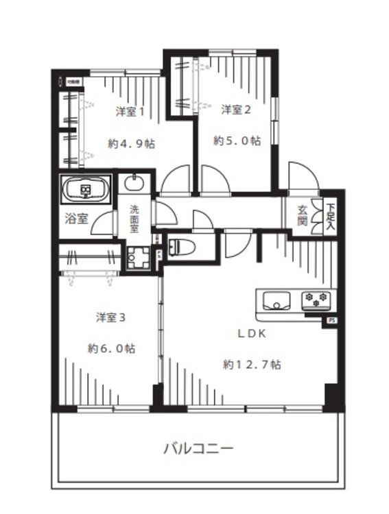 間取り 動線の良い間取りは住む人の使いやすさを一番に考えた設計です！計算されたゆとりとひかりが空間を演出！！永く住むを念頭に日々変化していくライフスタイルにも対応できるように思いやりのつまった間取りです！ 