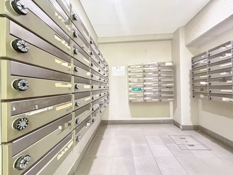 その他 郵便物を受け取るための郵便受けも、きちんと管理されています。