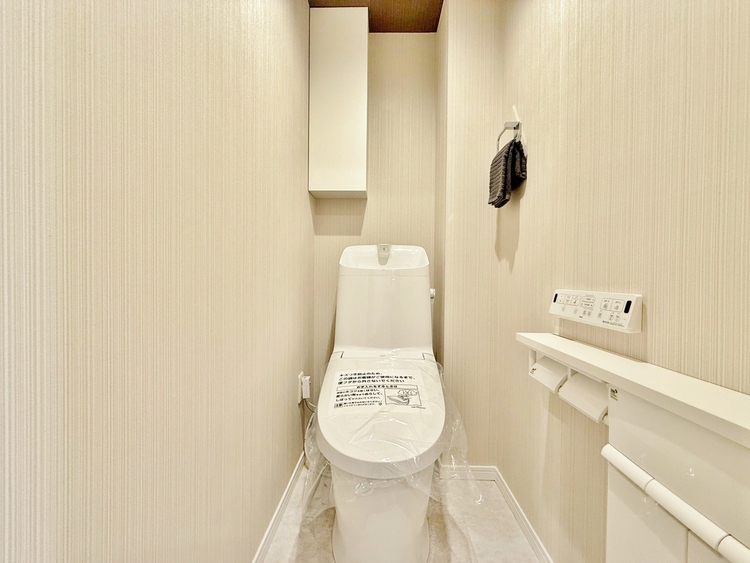 トイレ 暮らしの中のさりげないひとときの快適さにも、こだわりを、持って設備を配しております。