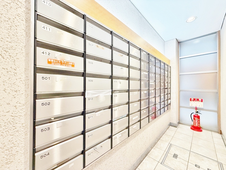 その他 郵便物を受け取るための郵便受けも、きちんと管理されています。