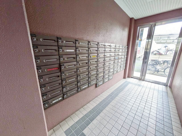 設備 郵便物を受け取るための郵便受けも、きちんと管理されています。