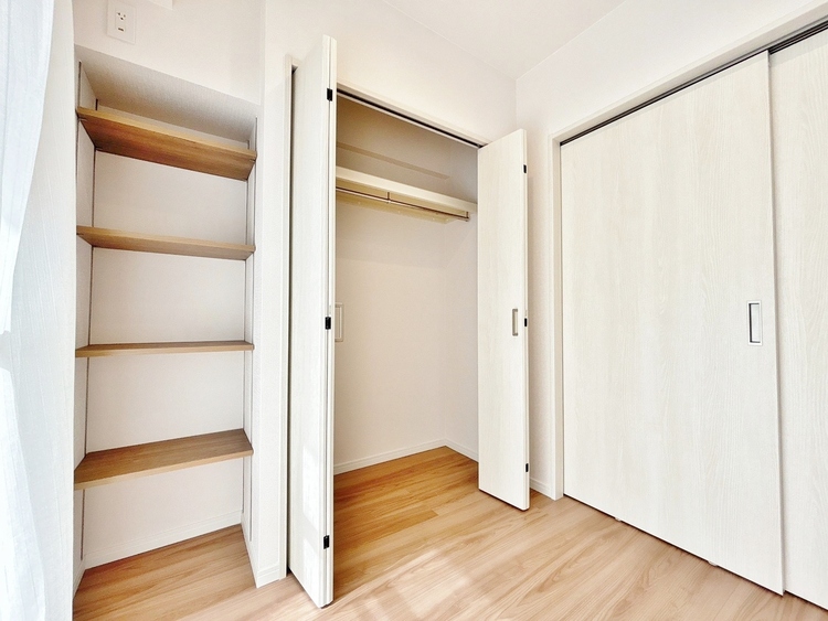 収納 居室にはクローゼットがあり、荷物もスッキリ収納して快適にお過ごしいただけます。