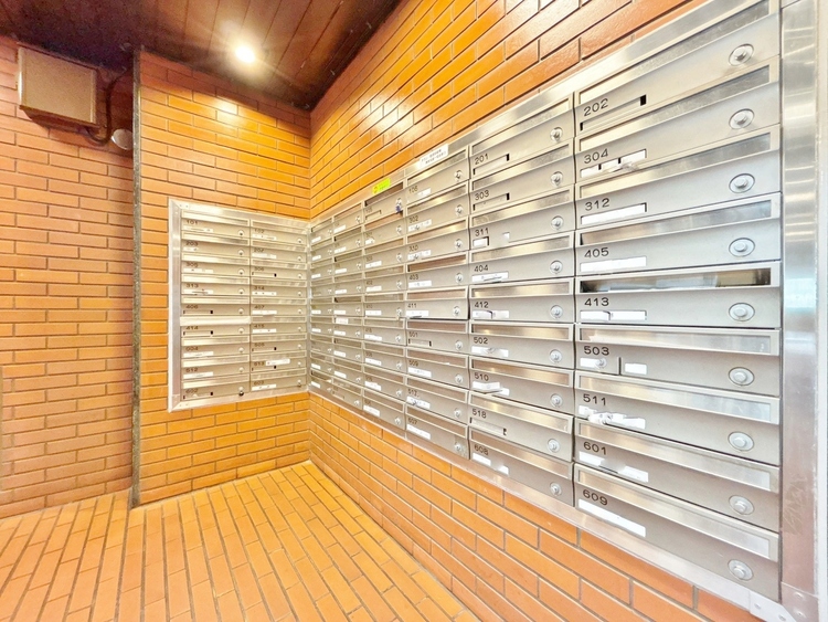 その他 郵便物を受け取るための郵便受けも、きちんと管理されています。