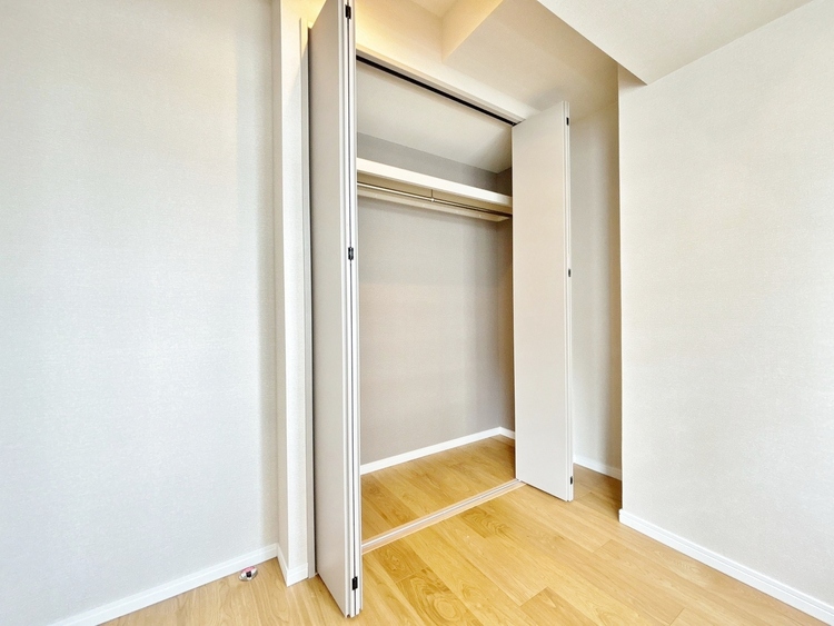 収納 居室にはクローゼットがあり、荷物もスッキリ収納して快適にお過ごしいただけます。