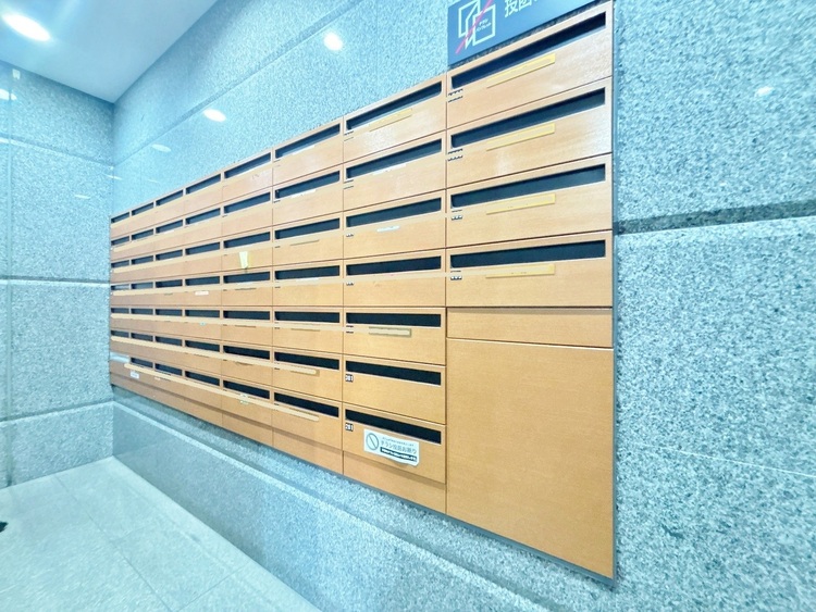 設備 郵便物を受け取るための郵便受けも、きちんと管理されています。
