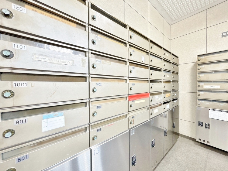 その他 郵便物を受け取るための郵便受けも、きちんと管理されています。