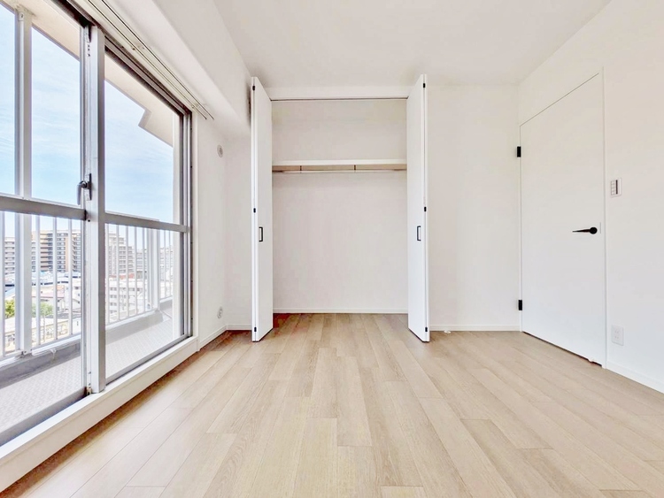 収納 居室にはクローゼットがあり、荷物もスッキリ収納して快適にお過ごしいただけます。