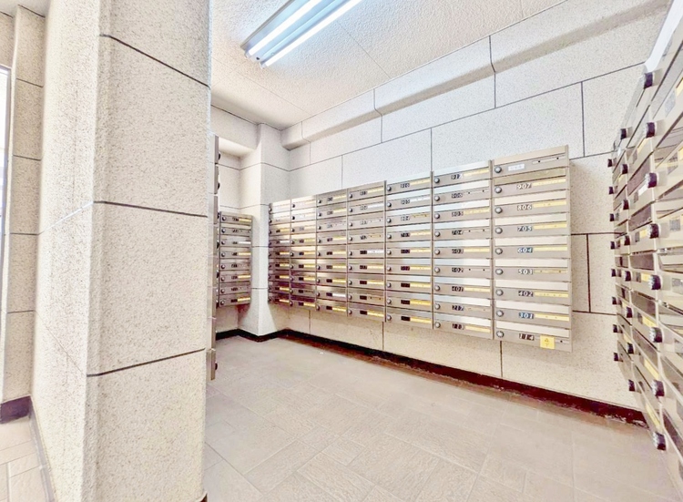 その他 郵便物を受け取るための郵便受けも、きちんと管理されています。