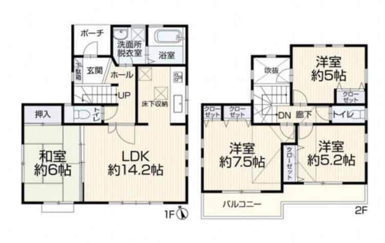 間取り 間取図（４ＬＤＫ）