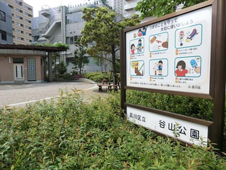 周辺 谷山公園  510m