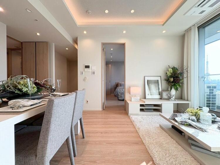 その他 シンプルな内装と偏り過ぎないデザインで統一しました。