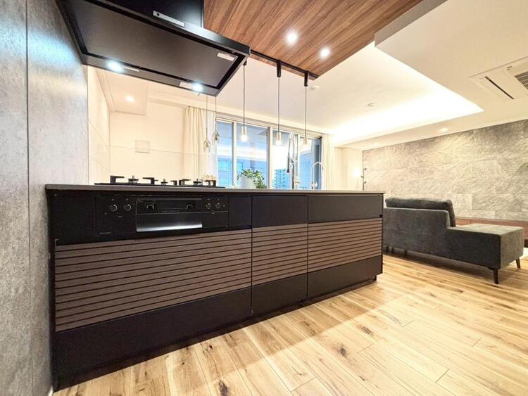 その他 開放感のあるキッチンスペース。調理をしながら、会話も弾みそうですね。