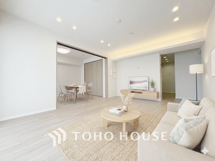 内装 【LIVING】※この画像の家具の配置には、生成AIによる加工を施しております。なお、家具や調度品は、販売価格に含まれません。