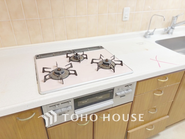 キッチン 現在改装中◆Happy◆愛情たっぷりのお料理で家族にHappyを。システムキッチンがあなたをサポートしてくれます。