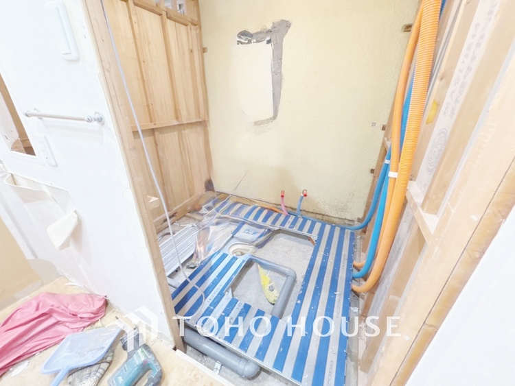 風呂 現在改装中◆プライベートな空間◆simpleだからrelaxできるんです。こころもからだもキレイさっぱり。