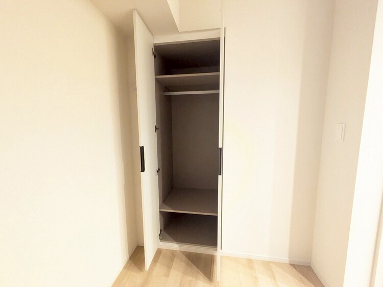 収納 居室にはクローゼットがあり、荷物もスッキリ収納して快適にお過ごしいただけます。