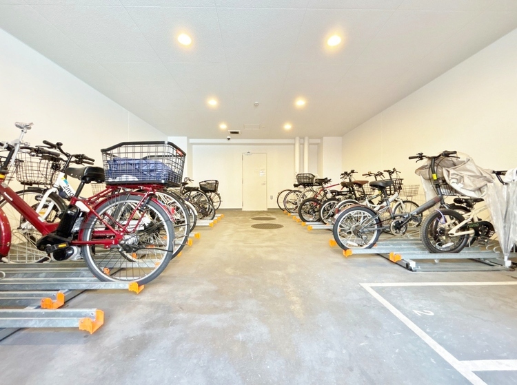 その他 きちんと整備された駐輪場。住む方の心遣いが感じられます。
