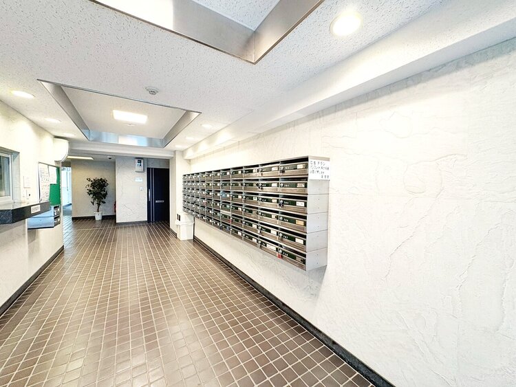 その他 郵便物を受け取るための郵便受けも、きちんと管理されています。