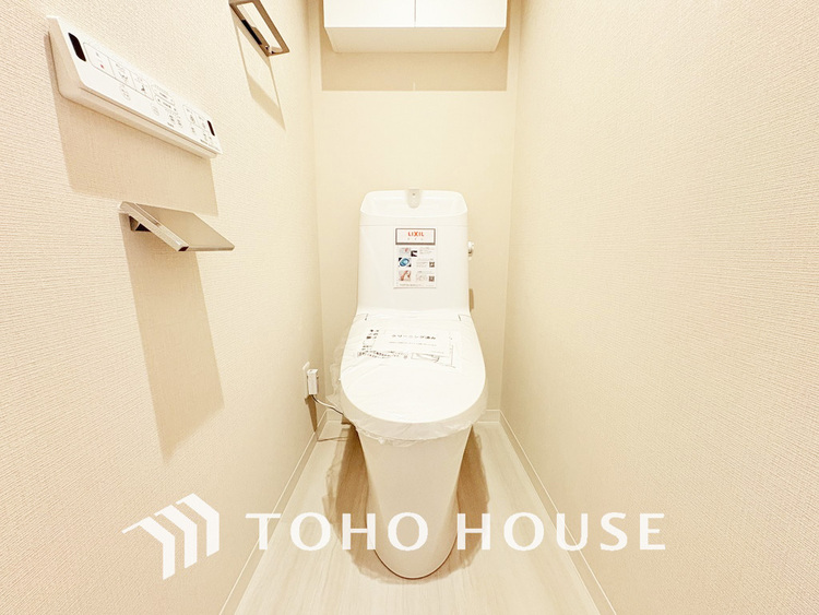 トイレ トイレには快適な温水洗浄便座付