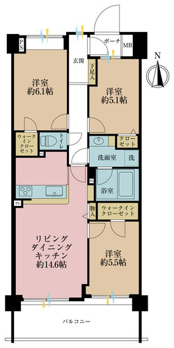 コスモ武蔵小杉御殿町の画像