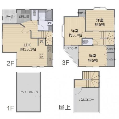 中古戸建　上大岡の物件画像