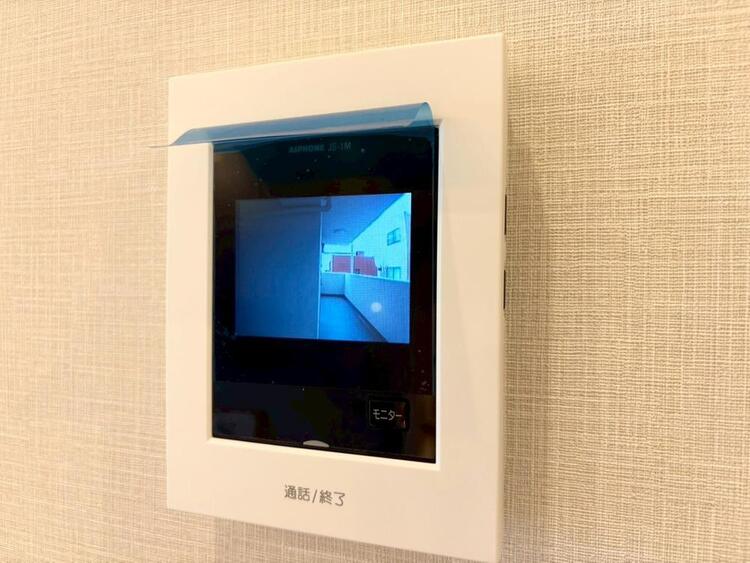 その他 誰が来てもわかる様にモニター付きインターホンを設置。