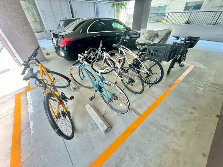 その他 駐輪場も綺麗に整頓されています。※空き状況は都度ご確認下さい。