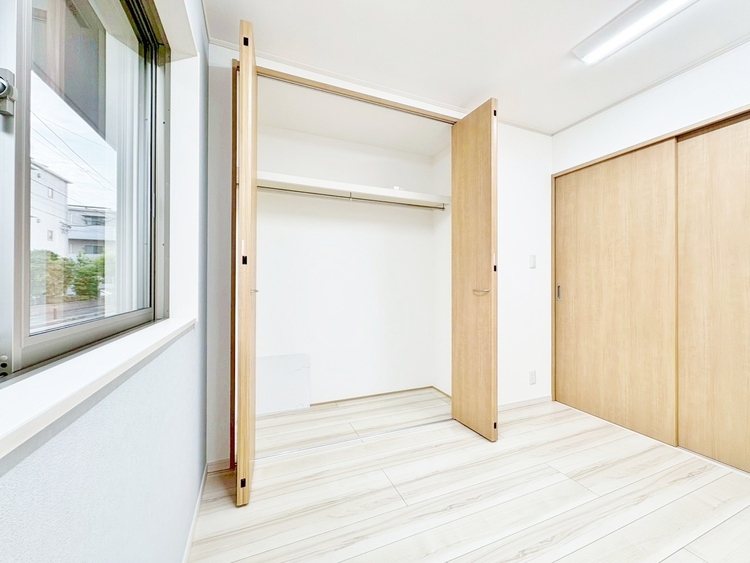 収納 居室にはクローゼットがあり、荷物もスッキリ収納して快適にお過ごしいただけます。