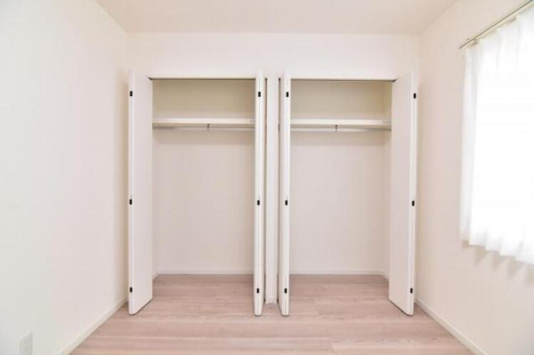 収納 各部屋に収納が充実しており、整理整頓がしやすい設計です。