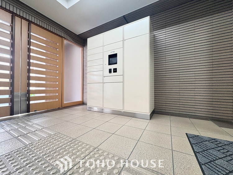 エントランス 【Home delivery box】◆宅配BOX◆いつでも好きなタイミングで受け取りが可能な便利アイテム。
