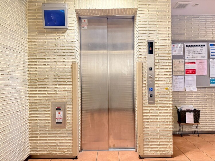 その他 エレベーター完備のため荷物が多くなっても安心。