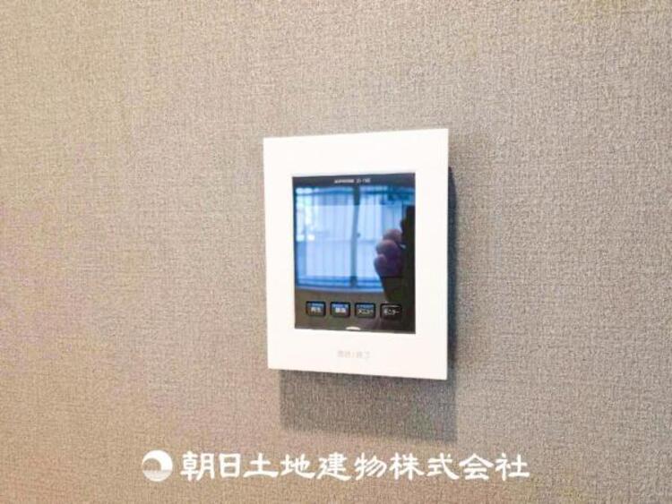 その他 【防犯設備】TVモニター付きインターホンは訪問者のお顔を確認出来安心な機能です！