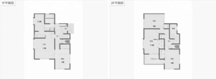 間取り 充実のプライベートスペース、全居室6帖以上の住まい。
