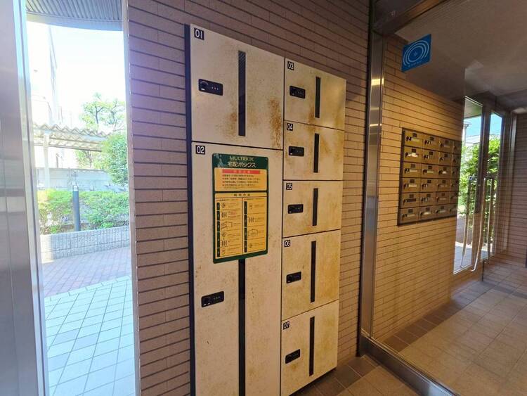 その他 【宅配ボックス】到着時間を気にしたり、再配達の連絡をする手間がかかりません。