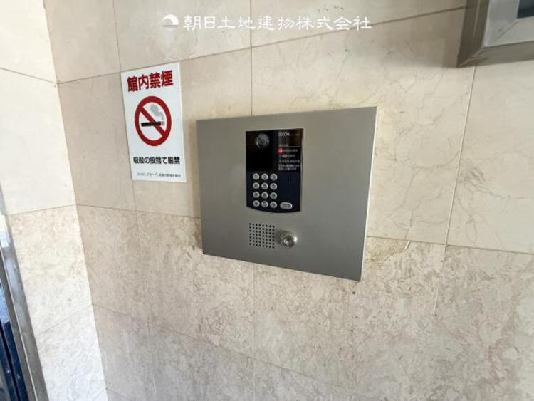設備 オートロックは安心ですね♪